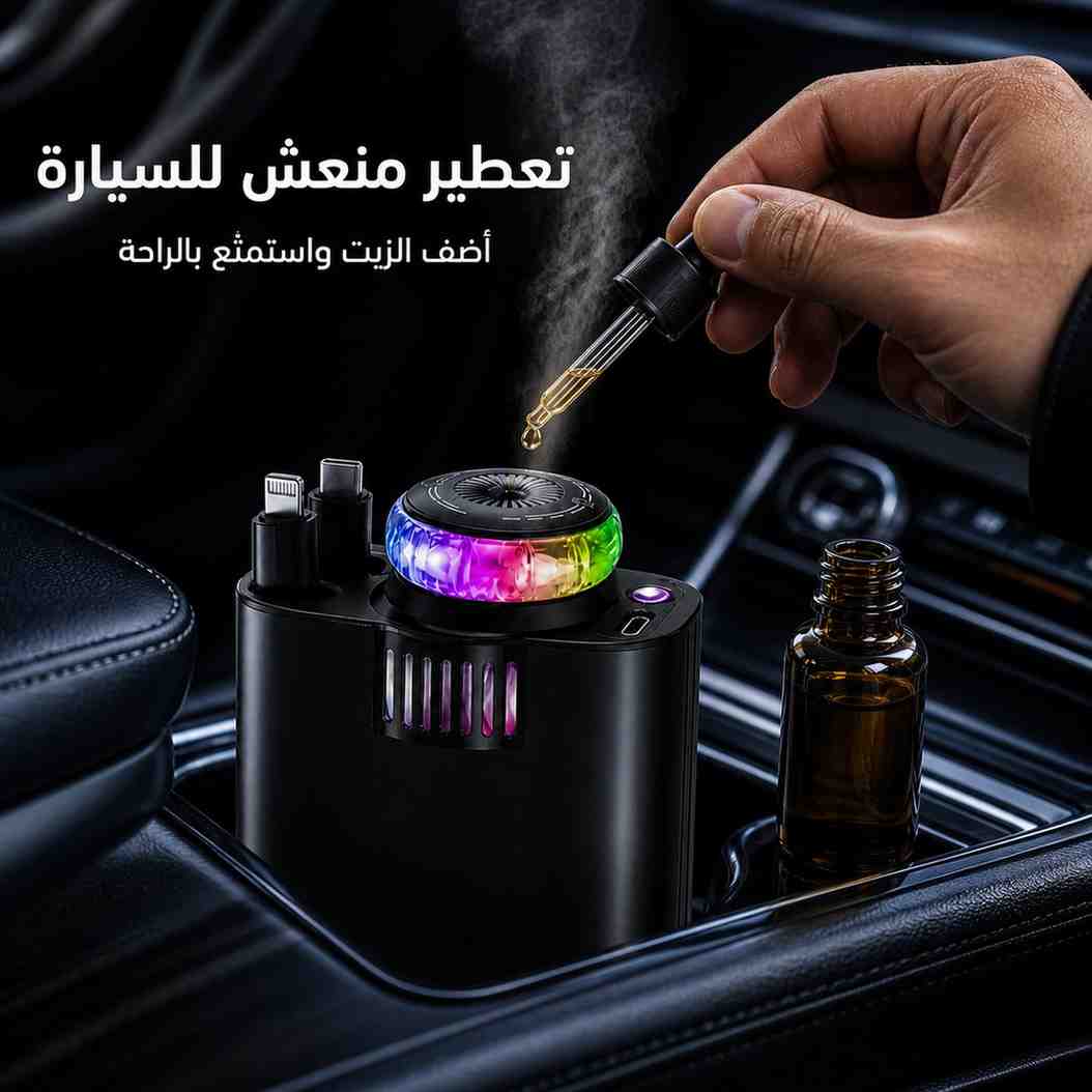 شاحن السيارة 5 في 1